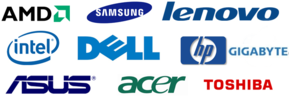 msi, sony, asus, samsung, lenovo, acer, hp, fujitsu, toshiba, dell ed altri.. computer di marche meno conosciute anche a domicilio a Macchia